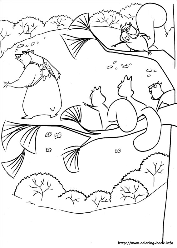 Open Season coloring picture